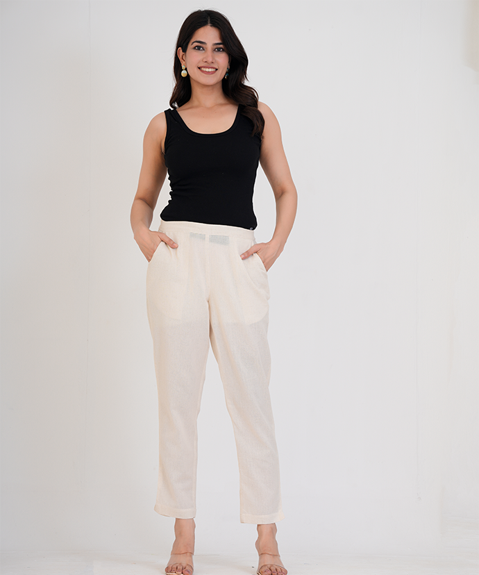 Ecro Cotton Pant