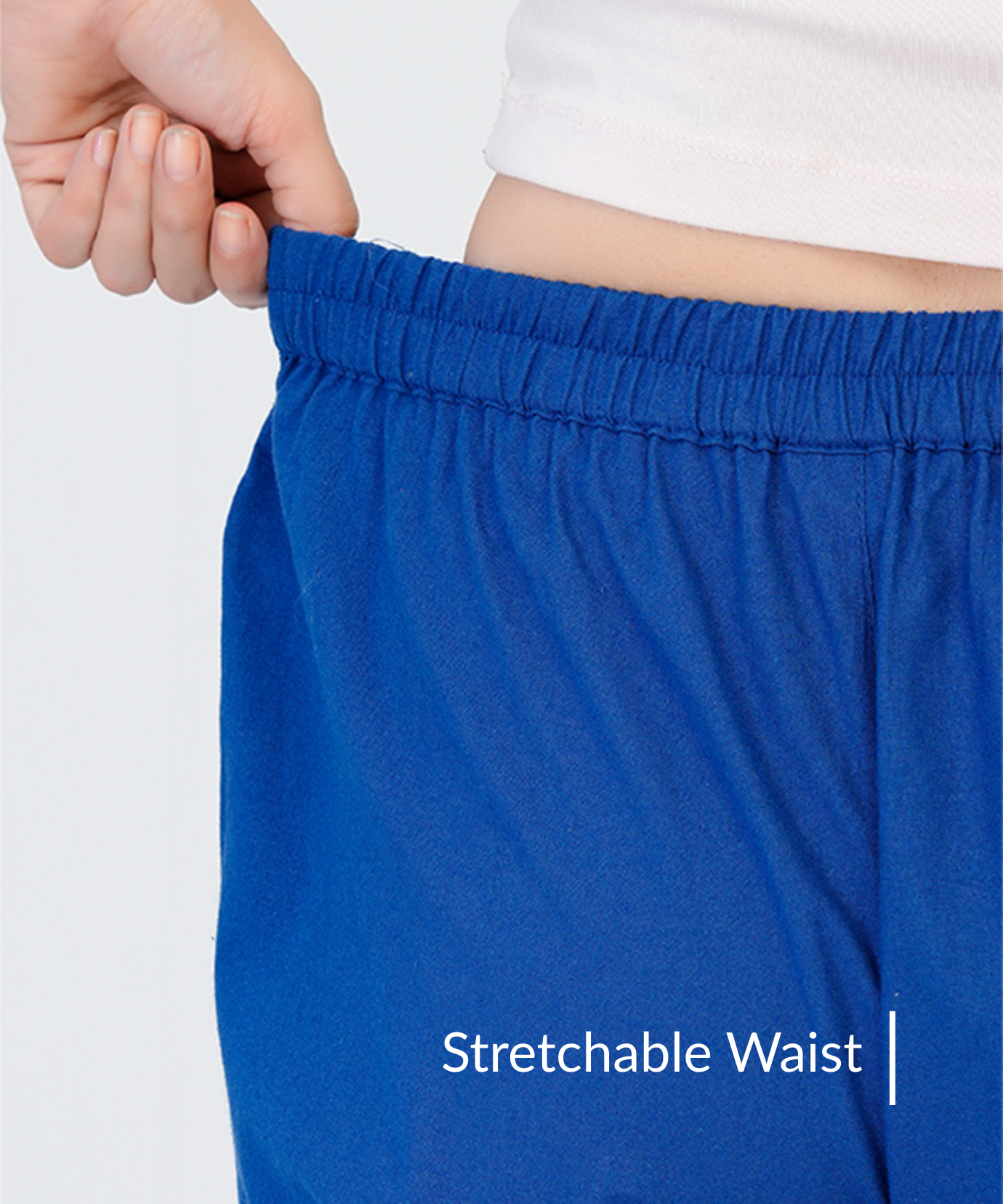 Royal Blue Cotton Pant