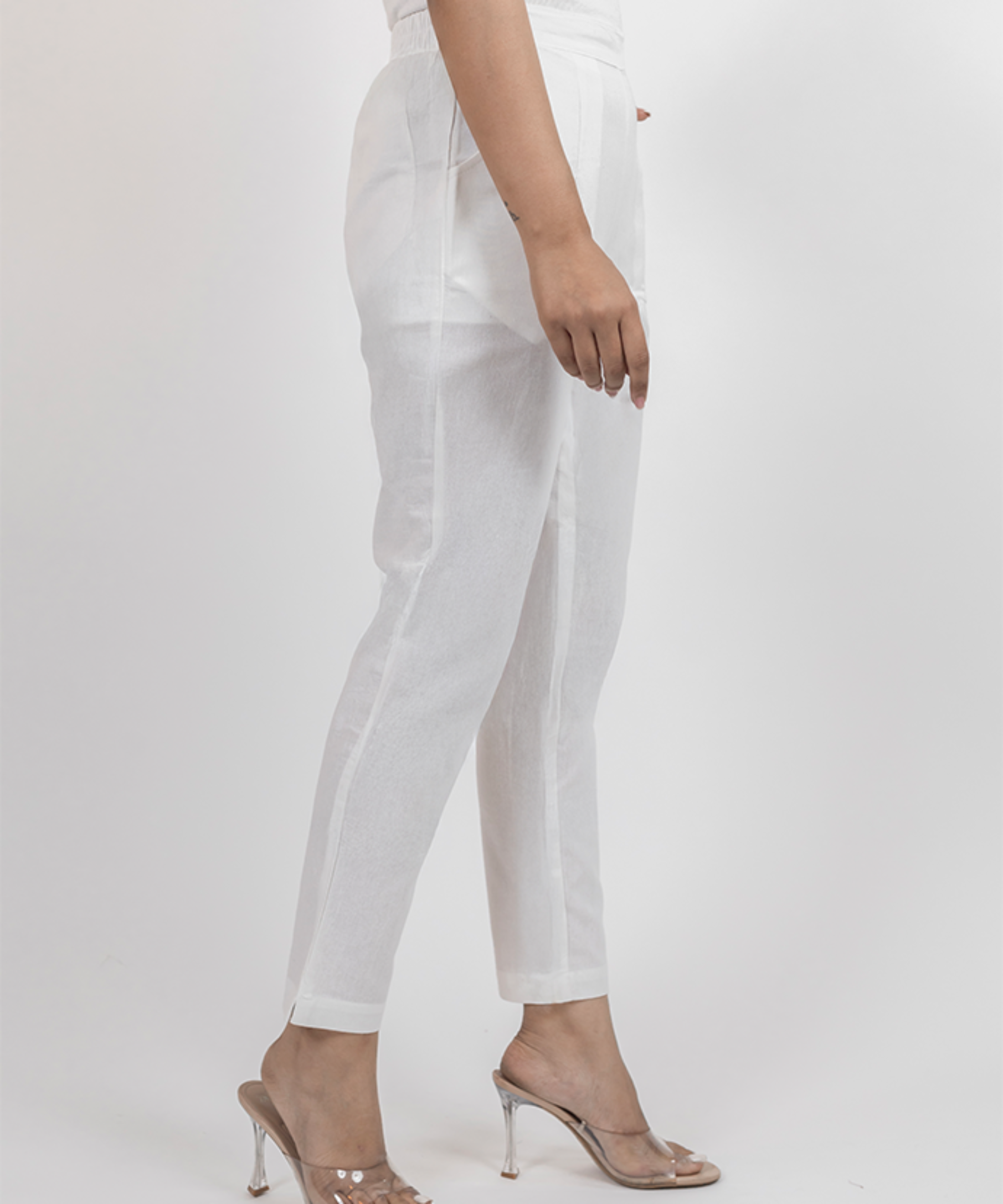 White Cotton Pant