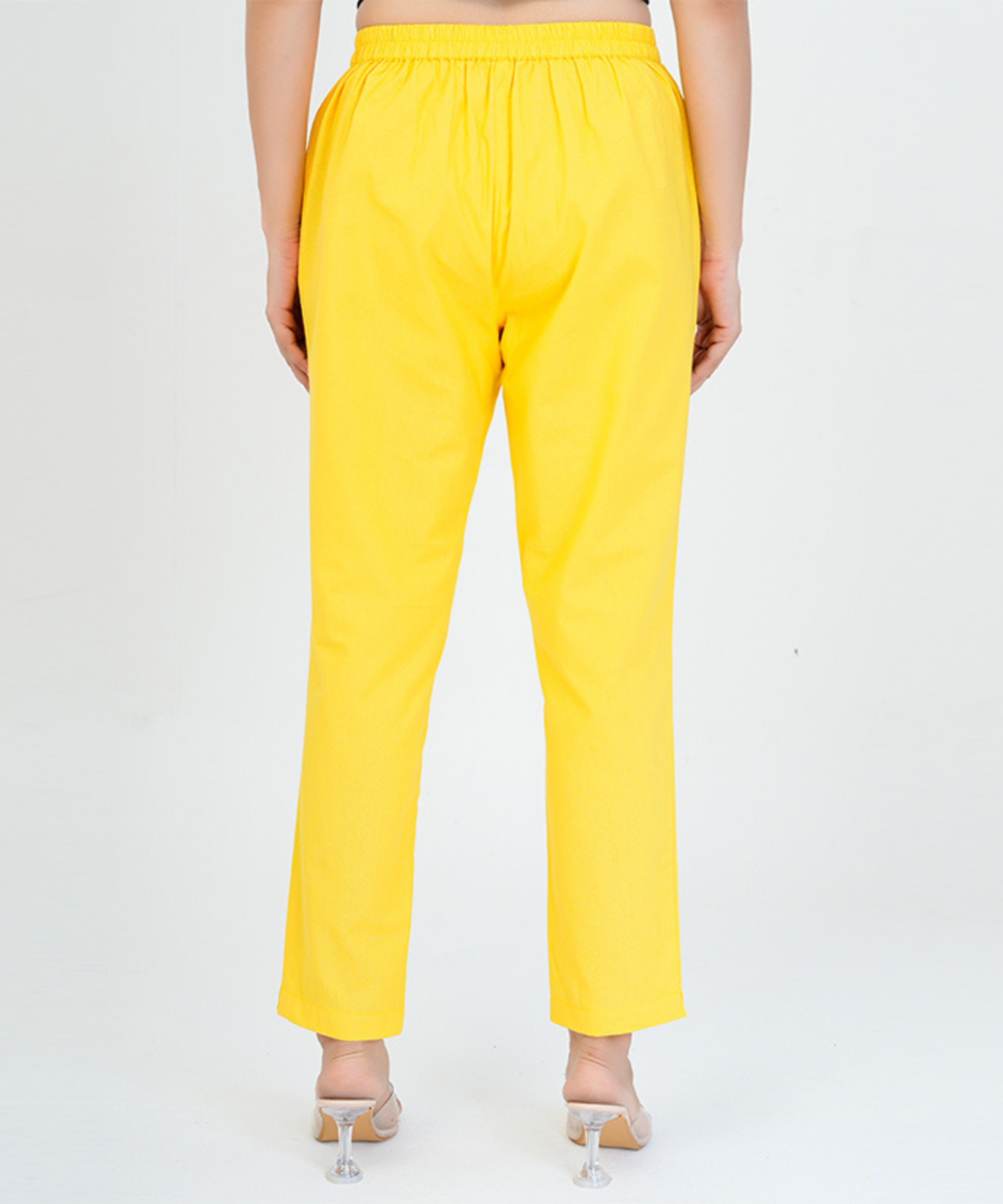 Yellow Cotton Pant